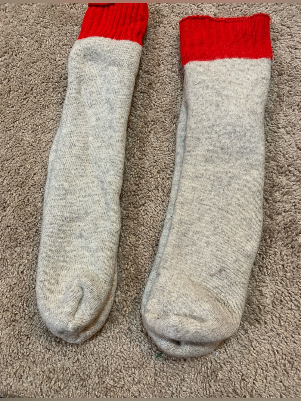 Ragg Wool Hunting Socks. Two pairs.
